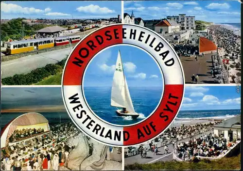 Ansichtskarte Westerland-Gemeinde Sylt Nordseeheilbad 1965