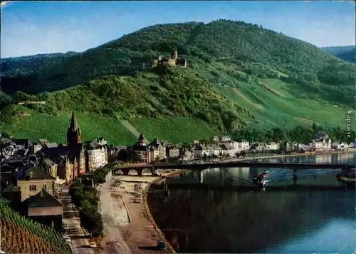 Ansichtskarte Bernkastel-Kues Berncastel-Cues Panorama-Ansicht 1972