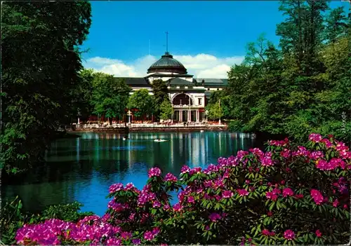 Ansichtskarte Ansichtskarte Wiesbaden Kurhaus mit Kurgarten 1980