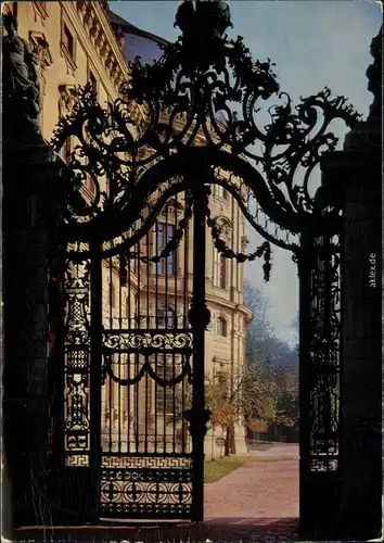 Ansichtskarte Würzburg Residenzschloß: Eingang zum Hofgarten 1967