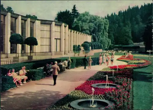 Ansichtskarte Bad Elster Wandelhalle 1967