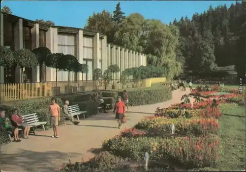 Ansichtskarte Ansichtskarte Bad Elster Wandelhalle 1970