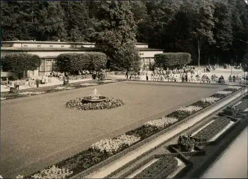 Ansichtskarte Bad Elster HO-Badecafé am Badeplatz 1966