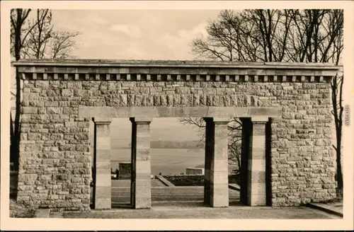 Ansichtskarte Erfurt Internationale Mahn- und Gedenkstätte Buchenwald 1953