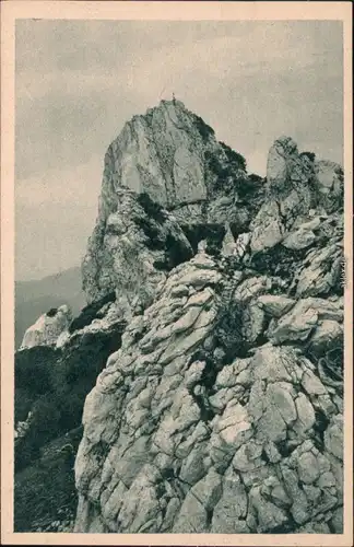 Ansichtskarte Oberammergau Teufelsstättkopf 1955