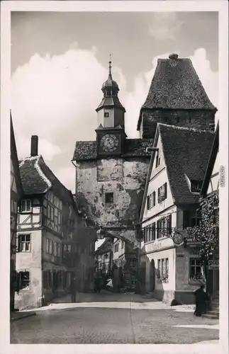 Ansichtskarte Ansichtskarte Rothenburg ob der Tauber Markusturm g1930