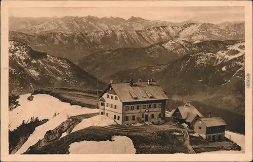 Ansichtskarte Spitzingsee-Schliersee Rotwandhaus 1765m 1924