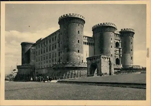 Ansichtskarte Neapel Napoli Castel Nuovo e Arco d'Aragona 1935