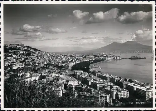 Ansichtskarte Neapel Napoli Blick über die Stadt 1941