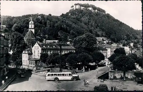 Königstein (Sächsische Schweiz) Panoramablick von der  1964