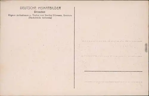 Ansichtskarte Innere Altstadt-Dresden Georgentor 1928