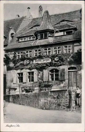 Ansichtskarte Meißen Ehemaliges Innungshaus der Tuchmacher 1960