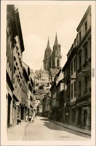 Ansichtskarte Meißen Burgstraße Meißen 1965