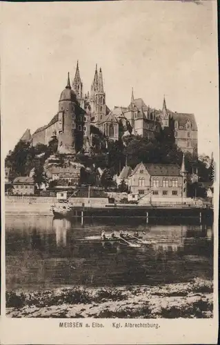 Ansichtskarte Meißen Schloss Albrechtsburg 1920