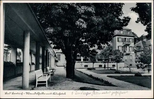 Ansichtskarte Bad Bertrich Wandelhalle und Kurhaus 1939 