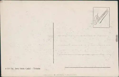 Ansichtskarte Triest Trieste Catello di Miramare 1928 