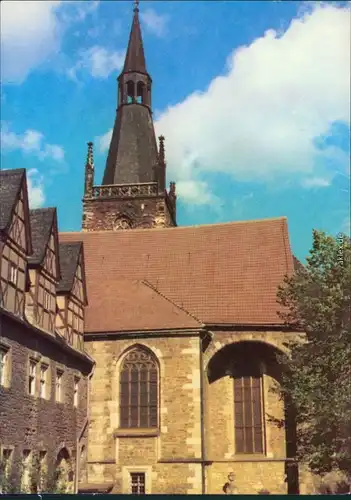 Ansichtskarte Eisleben St. Annenkirche mit ehem. Augustinerkloster 1983