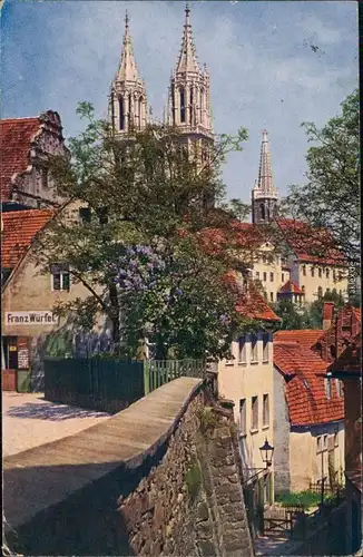 Ansichtskarte Meißen Rote Stufen 1923