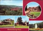 Blankenburg Harz Blankenburg, Kleines Schloß,  Stadtpark, Thiepark 1982