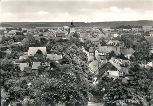 Ansichtskarte Harzgerode Blick vom Wasserturm 1965 