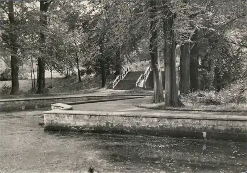 Ansichtskarte Ballenstedt (Harz) Im Schloßpark 1967
