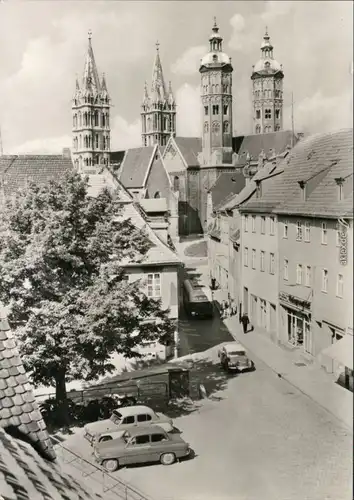 Ansichtskarte Naumburg (Saale) Steinweg, Dom - St. Peter und Paul 1976