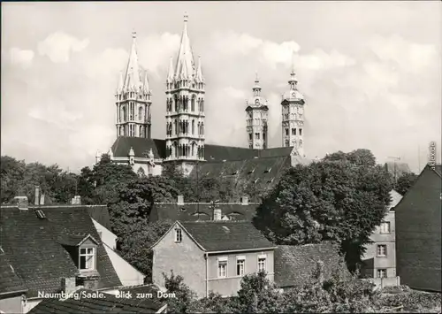 Ansichtskarte Naumburg (Saale) Dom - St. Peter und Paul 1977