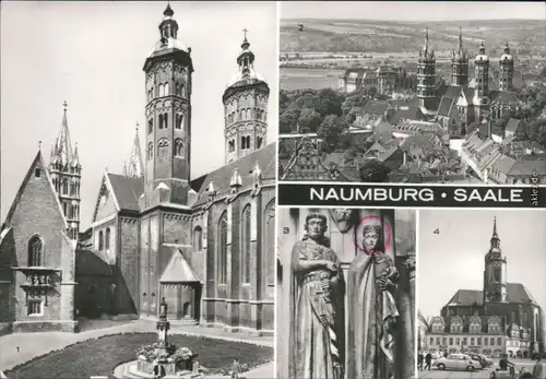 Naumburg (Saale) Dom - St. Peter und Paul - Uta und Ekkehard,  Markt 1985