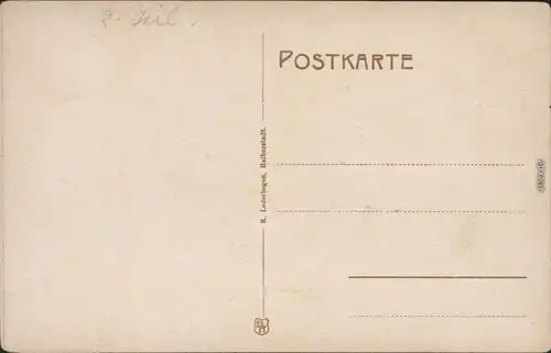 Goslar Hotel Kaiser-Worth / Kaiserworth mit Dukatenmännchen 1914