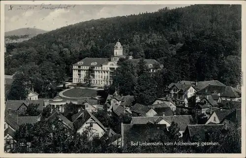 Ansichtskarte Ansichtskarte Bad Liebenstein vom Aschenberg gesehen 1932 