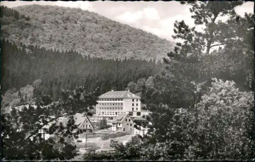 Ansichtskarte Bad Laasphe Kurhaus und Kneipp-Sanatorium 1960