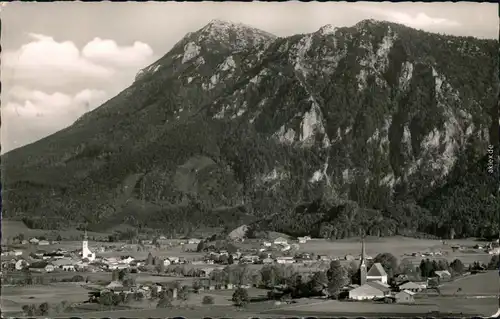 Ansichtskarte Inzell / Obb. Der Ort mit dem Staufen 1956