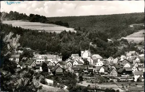 Ansichtskarte Heigenbrücken Panoramablick 1962