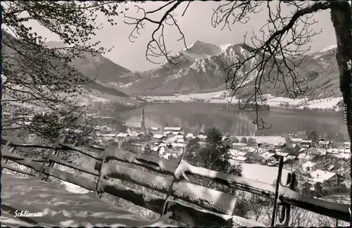 Ansichtskarte Ansichtskarte Schliersee Panorama-Ansicht 1965