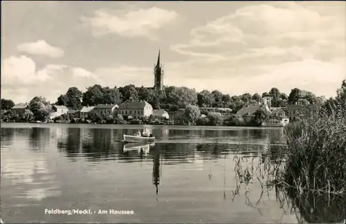 Ansichtskarte Feldberger Seenlandschaft Feldberger Haussee 1968