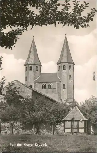 Ansichtskarte Drübeck Kurheim Kloster 1964