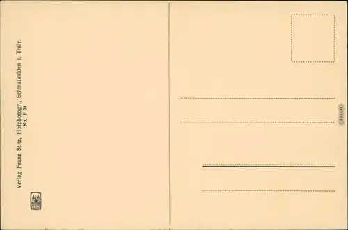 Ansichtskarte Brotterode Im Gehege 1928