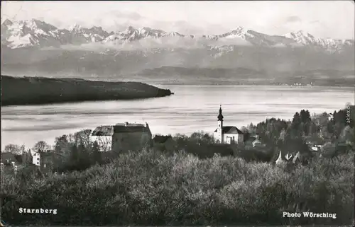 Ansichtskarte Starnberg Panorama-Ansichte, Starnberger See 1964 