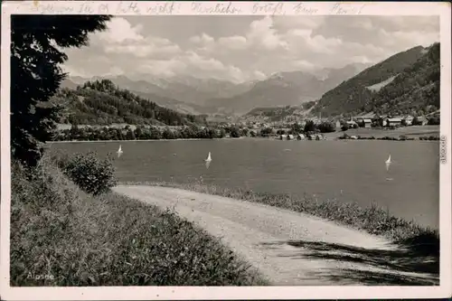 Ansichtskarte Immenstadt (Allgäu) Bühl, Alpsee 1953
