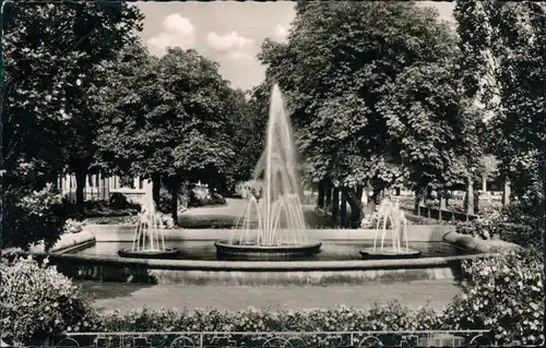 Ansichtskarte Bad Salzuflen Kurpark 1964