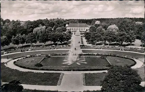 Ansichtskarte Bad Dürrheim Kurgarten 1962