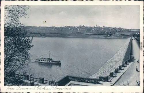 Ansichtskarte Sundern (Sauerland) Sorpesee/Sorpetalsperre 1952