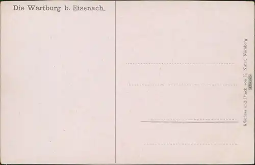 Ansichtskarte Eisenach Wartburg 1932