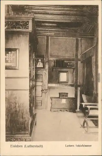 Ansichtskarte Eisenach Luthers Schlafzimmer 1913