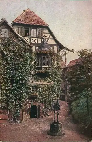 Ansichtskarte Eisenach Zwinger im Vorhof, Sommer 1919