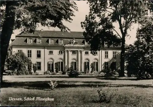 Ansichtskarte Dessau-Dessau-Roßlau Schloss Mosigkau 1961