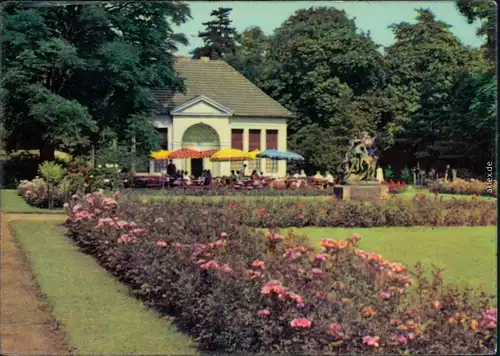 Dessau-Dessau-Roßlau Stadtpark - Eis- und Milchbar Teehäuschen 1962