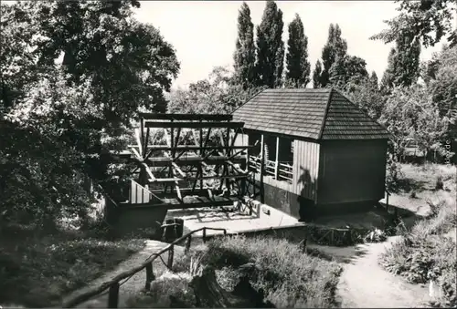 Ansichtskarte Bad Düben Schiffmühle (Burggarten) 1985