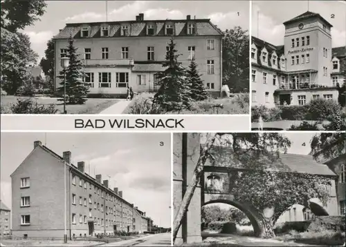Bad Wilsnack Kurhäuser, Karl-Liebknecht-Straße, Kirchenbogen   1979