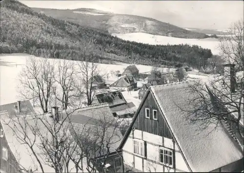 Ansichtskarte Waltersdorf-Großschönau (Sachsen) Panorama-Ansicht 1964